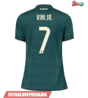 Lacne Ženy Futbalové dres Real Madrid Vinicius Junior #7 2026-27 Krátky Rukáv - Preč